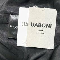 ★★人気EU製＆定価6万◆UABONI*Paris*ブルゾン*ユアボニ*パリ発◆高級 防風 丈夫 英字 アメカジ ジャケット リラックス オシャレ L/48_画像9