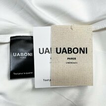 人気EU製＆定価4万◆UABONI*Paris*パーカー*ユアボニ*パリ発◆綿100％ リラックス ソフト スウェット トップス 体型カバー L/48サイズ_画像9