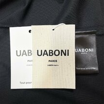 定番EU製＆定価4万◆UABONI*Paris*ポロシャツ*ユアボニ*パリ発◆上質 快適 ソフト POLO 吸汗速乾 無地 通勤 カジュアル XL/50サイズ_画像10