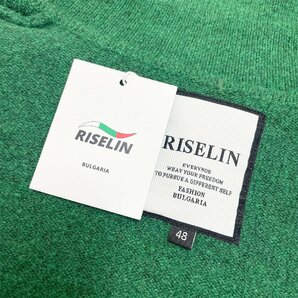 上級ヨーロッパ製※定価5万◆ブルガリア発※RISELIN セーター ニット カーディガン ジャケット ウール混 ソフト 暖かい 柔らかい 女 M/46の画像10