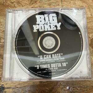 シ● HIPHOP,R&B BIG POKEY - U CAN HATE INST,シングル CD 中古品