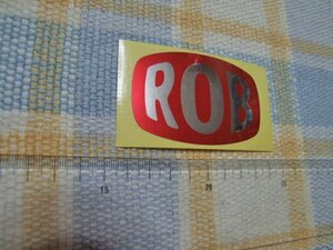 ROB LURE PRODUCTS/ロブルアー/シルバー/ミラー/ステッカー/シール/ ※ヤフーショッピングストア/レア物商会・健美堂でも大量出品中!