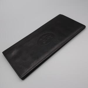 正規品 バーバリー Burberry 長財布 Long Wallet ホースロゴ Horse Logo ノバチェック Nova Check 黒 Black 革 Leather Authentic Mint