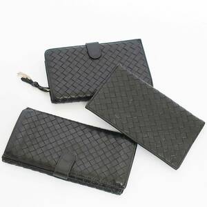 1円 正規品 長財布 他 Long Wallet セット まとめ ボッテガヴェネタのみ イントレチャート 美品あり Bottega Veneta Only Authentic