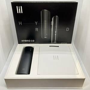 IQOS lil HYBRID 2.0 マットブラック アイコス リルハイブリッド 電子タバコ 付属品あり