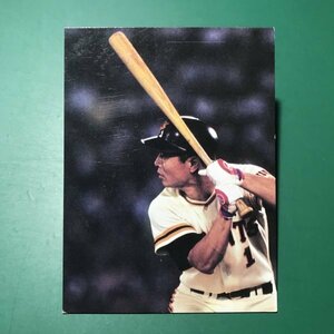 1979年　カルビー　プロ野球カード　79年　7月　3位　巨人　王貞治　 【D30】