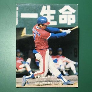 1975年　カルビー　プロ野球カード　75年　930番　太平洋　土井　　　　【D83】