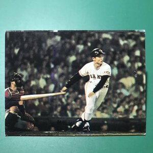 1974年　カルビー　プロ野球カード　74年　354番　巨人　王貞治　　　【C78】
