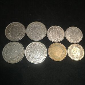 スイス 硬貨 スイスフラン 貨幣 まとめて