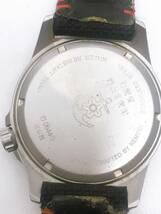 【17359】JSDF 海上自衛隊 KENTEX ケンテックス社製 ソーラースタンダード 腕時計 S715M-03 ブラック 日本製ムーブメント 75g 外箱付 稼働_画像3