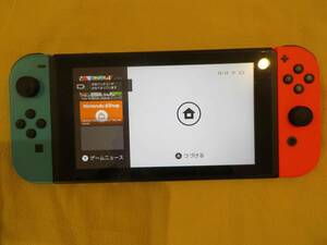 Nintendo Switch HAC-S-JXE-C3　ニンテンドースイッチ　ネオンレッド ネオンブルー