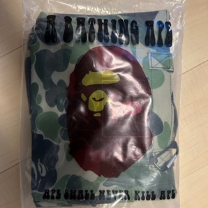 BAPE KIDS◆A BATHING APE／迷彩カモ◆ア ベイシング エイプ◆ショッピングバッグ＆MILO(R)型エコバッグ カラビナ付き/CAMO/付録の画像7