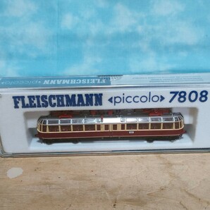 FLEISCHMANN 7808 DB ET91 ガラス電車  クリーム/エンジ色 動力装置整備点検済美品 フライシュマン 欧州ドイツ形Nゲージ観光列車の画像10