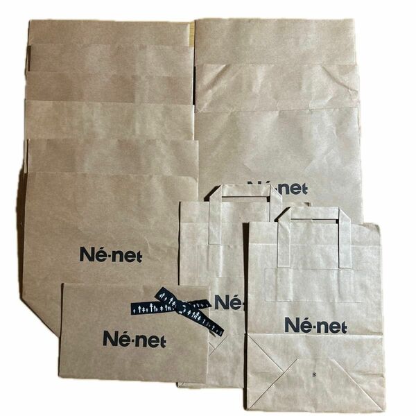 ne-net ネネット ショッパー　ショップ袋　12枚