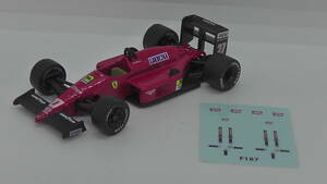 京商　１/64　フェラーリ187　マルボロデカール付　F1　ミニカー