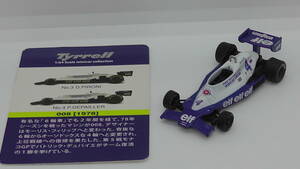 京商　１/64　タイレル008　F1　ミニカー