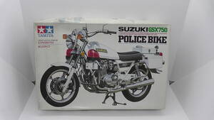 タミヤ　１/12 　スズキ　GSX750　ポリスタイプ　白バイ　 オートバイ　バイク　　プラモデル　