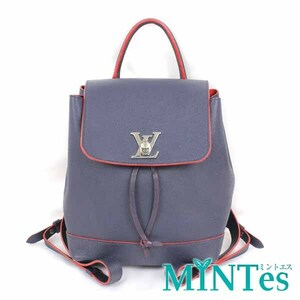 Louis Vuitton ルイヴィトン M43879 ロックミー バックパック リュック モノグラム・アンプラント マリーヌルージュ アンプラントレザー