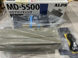 1円スタート VDプリンティング MD-5500 ALPS アルプス電気 2400dpi プリンター マイクロドライプリンタ コピー機 中古