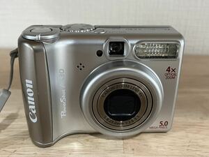 １円スタート Canon キャノン A530 PowerShot パワーショット コンパクトデジタルカメラ デジタルカメラ 4x 通電確認済み
