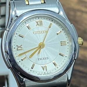 １円スタート CITIZEN シチズンEXCEED エクシード 腕時計 3330-H30792 Y クォーツ レディース腕時計 メンズ腕時計 の画像5