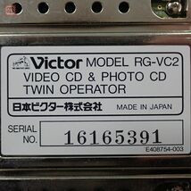 SS セガサターン ツインオペレーター ビデオCD&フォトCD RG-VC2 ビクター Victor 動作未確認【10_画像6