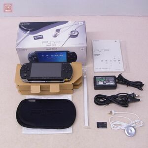 動作品 PSP 本体 バリューパック VALUE PACK PSP-1000 K ソニー SONY 箱説付【10