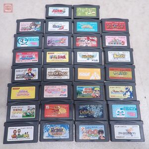 ※ソフトのみ GBA ゲームボーイアドバンス ミッキーとミニーのマジカルクエスト/ロックマンゼロ 等 計 30点set ダブりなし 動作未確認【10