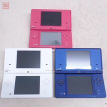 動作品 ニンテンドー DSi 本体 TWL-001 ホワイト/メタリックブルー/ピンク まとめて 3台セット 任天堂 Nintendo 箱付【10_画像5