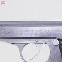 マルゼン ガスブロ ワルサー ニュー PPK/S ステンレスモデル シルバー GBB 現状品【10_画像8