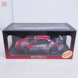 オートアート 1/18 日産 スカイライン R34 GT-R JGTC 2002 ザナヴィ ニスモ #22 No.80277 AUTOart NISSAN SKYLINE【20