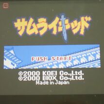 1円〜 動作保証品 GBC ゲームボーイカラー サムライキッド コーエー KOEI 箱説付【10_画像3