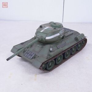 童友社 1/16 ロシア T34 戦車 RC バトルタンク ラジコン DOYUSHA 破損有 動作未確認 ジャンク【40