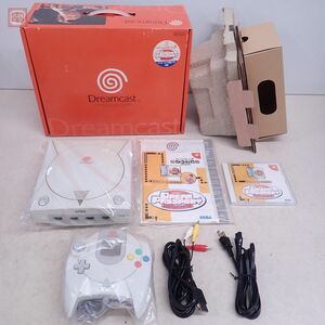 動作品 DC ドリームキャスト 本体 HKT-3000 ドリキャス DreamCast セガ SEGA 箱説付 難あり【20