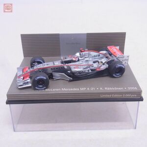 PMA 1/43 チーム マクラーレン メルセデス MP4-21 キミ・ライコネン 2006 #3 No.B66962256 ミニチャンプス MINICHAMPS McLaren【10