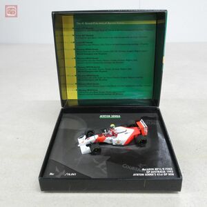 PMA 1/43 マクラーレン フォード MP4/8 オーストラリアGP 1993 41st GP WIN アイルトン セナ セレブレーション ギフトボックス【10