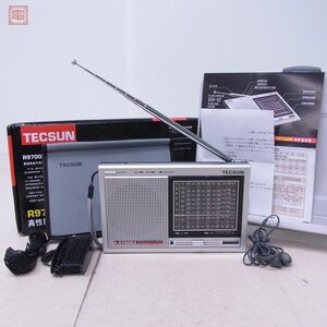 美品 TECSUN テックサン R9700DX AM/FM/SW BCLラジオ 取説・元箱付【20