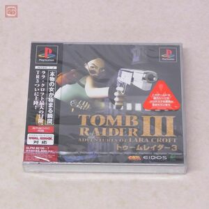 未開封 PS プレステ トゥームレイダー3 TOMB RAIDER III エニックス ENIX【PP