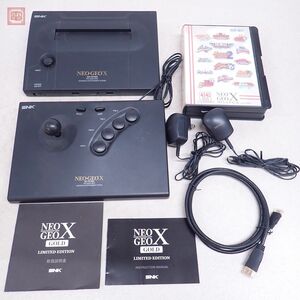 1円〜 NG ネオジオX 本体 NEOGEO X GOLD LIMTED EDITION 特典 NINJA MASTER’S 同梱Tommo SNKプレイモア エスエヌケイ ジャンク【20