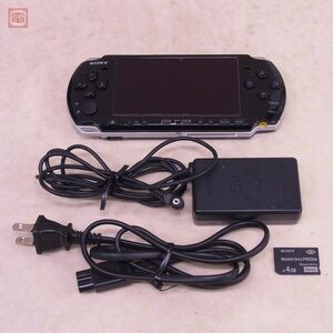 動作品 PSP プレイステーション ポータブル 本体のみ ピアノブラック Piano Black PSP-3000 ソニー SONY【10