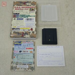 動作保証品 良品 GBC ゲームボーイカラー ゲームボーイウォーズ 2 ハドソン HUDSON 箱説ハガキ付【10の画像2