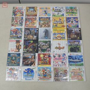 ニンテンドー3DS ペーパーマリオ/ちびロボ/妖怪ウォッチ/カセキホリダー 等 まとめて 30本セット 箱付 動作未確認 ダブり無し【20