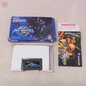 動作保証品 GBA ゲームボーイアドバンス メトロイド フュージョン METROID FUSION ニンテンドー 任天堂 Nintendo 箱付【PP