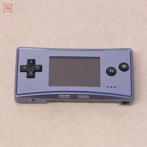 1円〜 動作品 ※本体のみ GB micro ゲームボーイミクロ OXY-001 ブルー ニンテンドー 任天堂 Nintendo【10_画像1