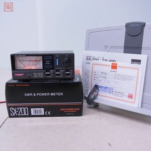 美品 第一電波 SX-200 1.8MHz〜200MHz 200W/20W/5W SWR計 取説・元箱付 ダイアモンド ダイヤモンド【20