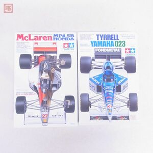 未組立 タミヤ 1/20 マクラーレン MP4/5B ホンダ/ティレル ヤマハ023 グランプリコレクション 計2点セット TAMIYA【20