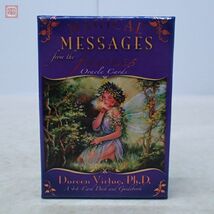 マジカルフェアリーオラクルカード Magical Messages From The Fairies Oracle Cards 全44枚入 金縁 ドリーン・バーチュー 英語版 占い【10_画像1