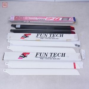 ジクソー/FUN TECH メインローター GP-4/FT-680SR まとめて3点セット RCパーツ ラジコン 現状品【40