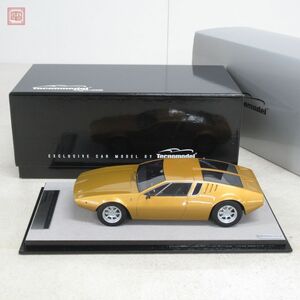 テクノモデル 1/18 デトマソ マングスタ 1971 メタリックゴールド TM18-24G Tecnomodel De Tomaso Mangusta【20