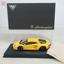 メイクアップ 1/18 ランボルギーニ アヴェンタドール S 2017 パール イエロー EML004A Makeup Lamborghini【20_画像1